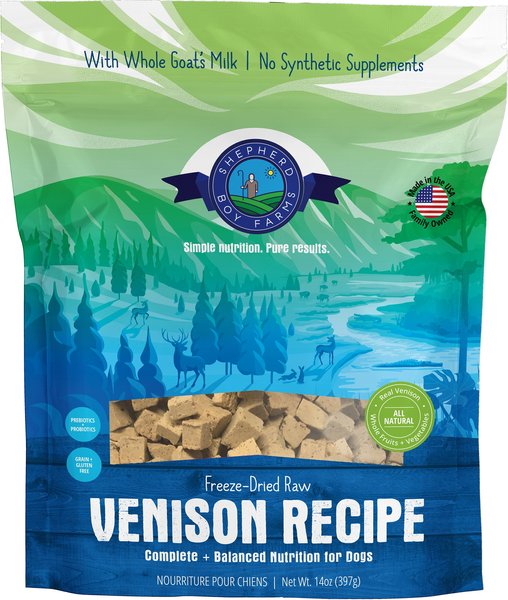 Shepherd Boy Farms Freeze Dried Venison 14oz.
