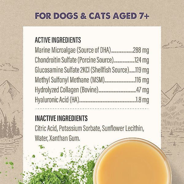 Grizzly Dog Life Stage Senior Liquid