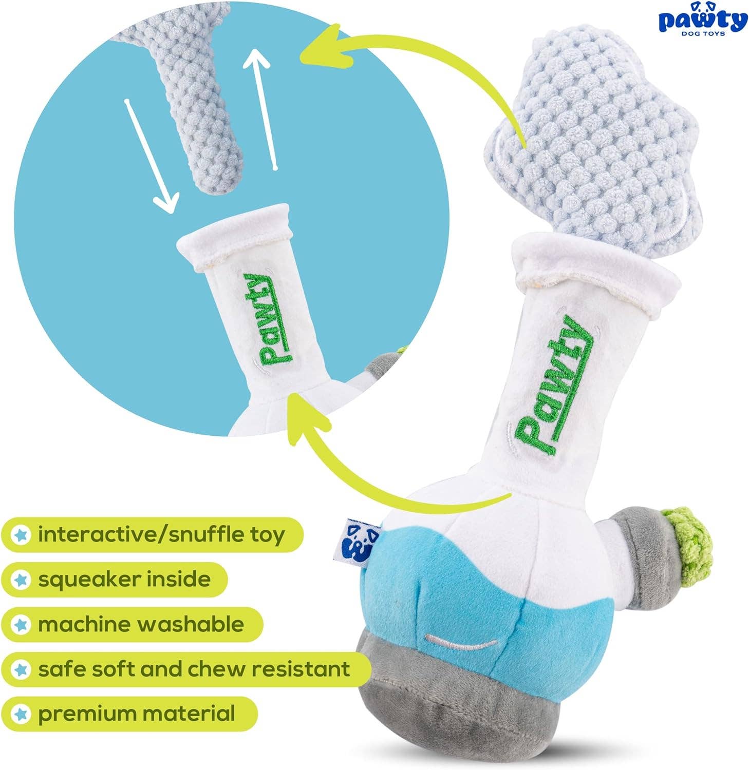 PAWTY 420 SERIES Bong Plush Dog Toy