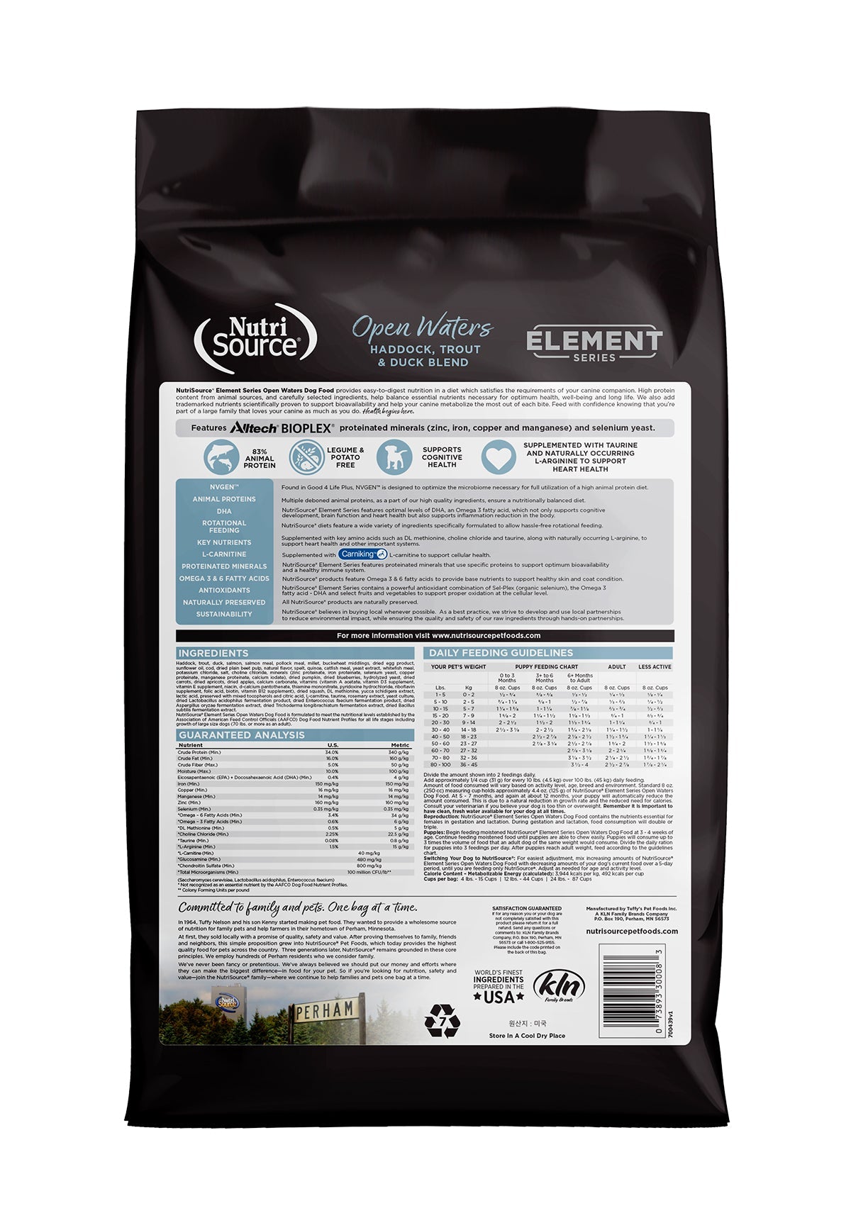 Nutrisource Dog Element Series Open Waters