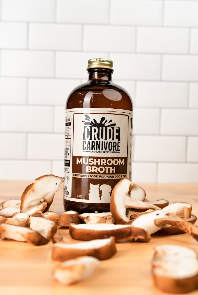 Crude Carnivore Mushroom Bone Broth 16oz