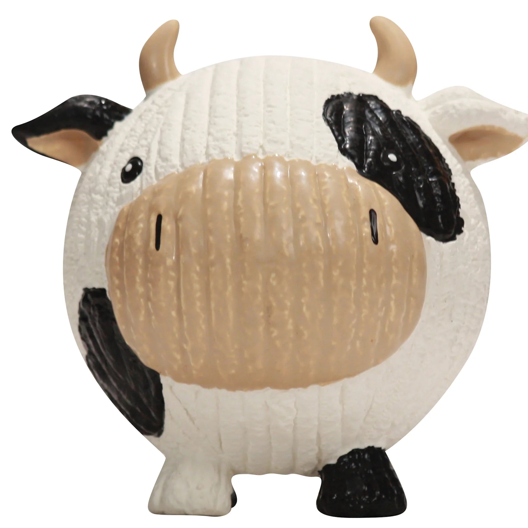 Hugglehounds Cow Ruff-Tex Large