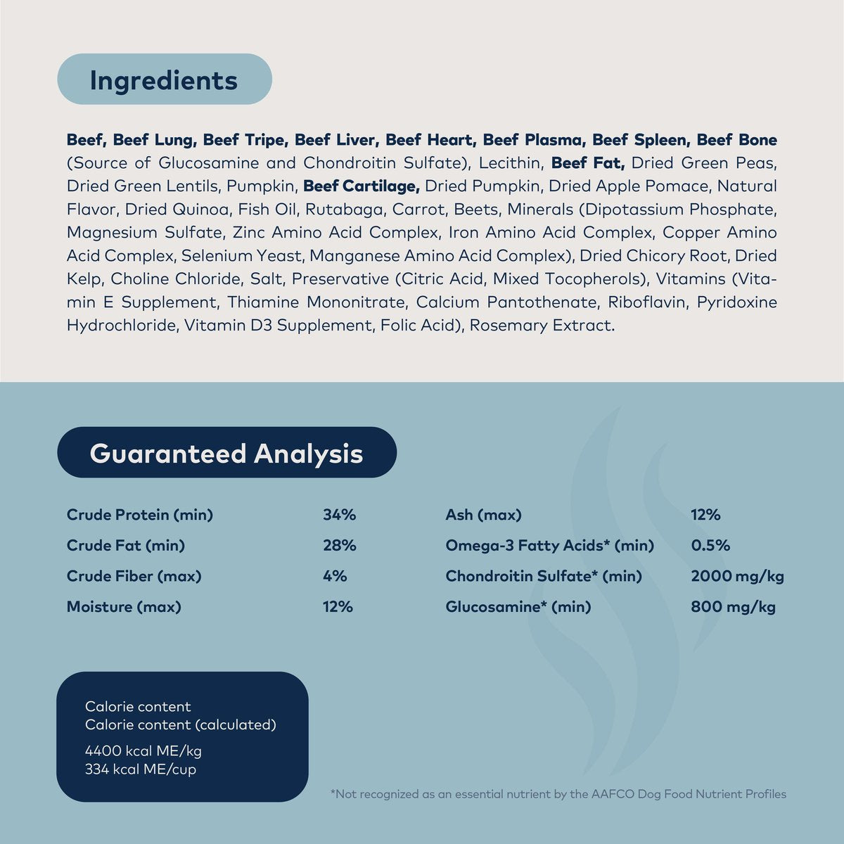 ZIWI Peak Beef with Pumpkin Recipe Steam & Dried Dog Food