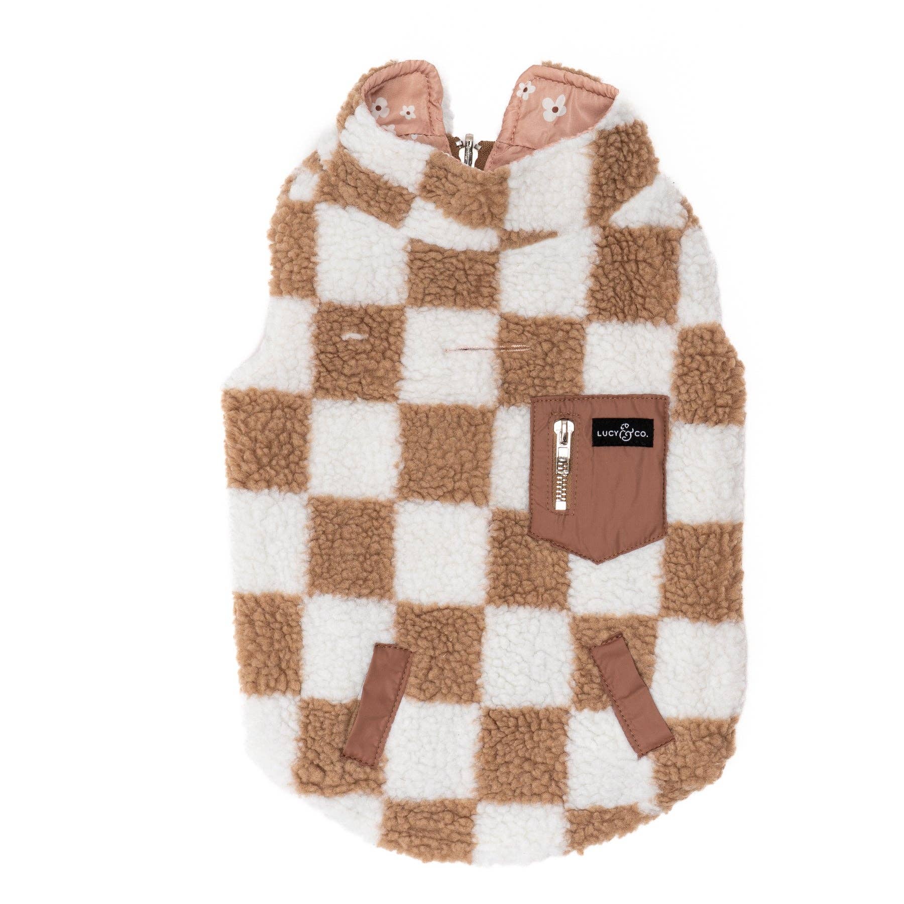Lucy & Co. Checkers Reversible Jacket