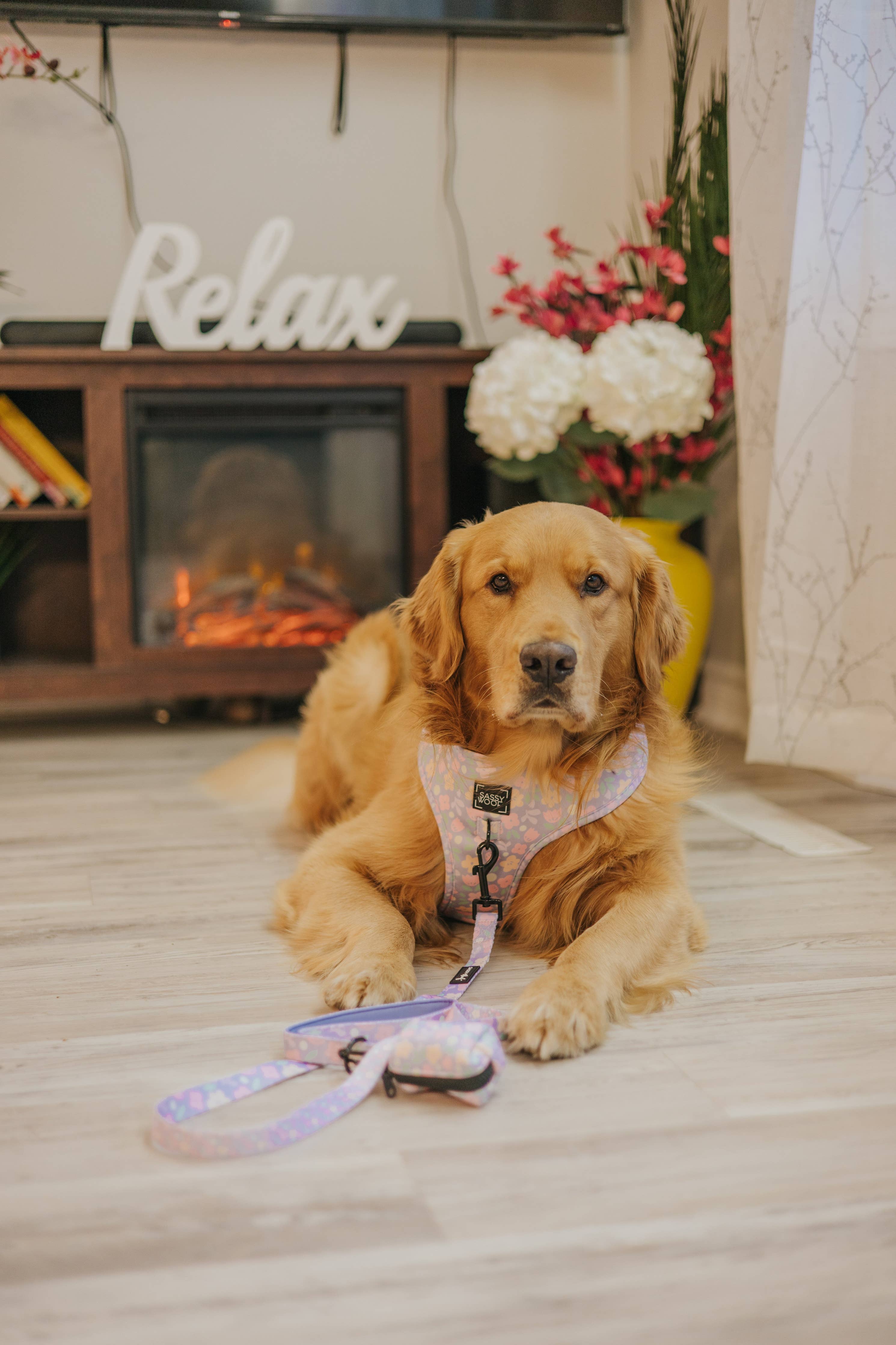 Sassy Woof Waste Bag Holder - Fleur de Sass