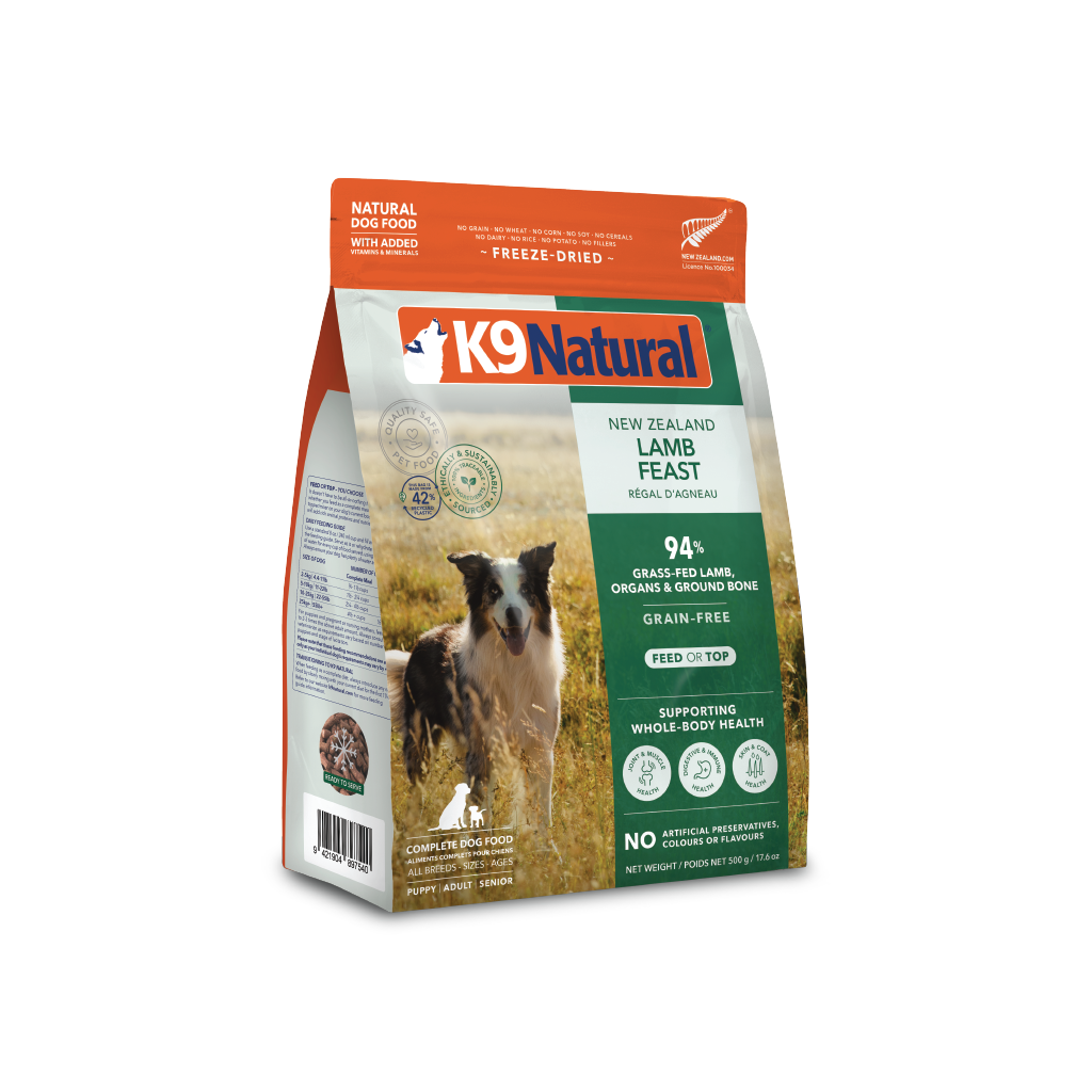 K9 Naturals Lamb Feast 500g