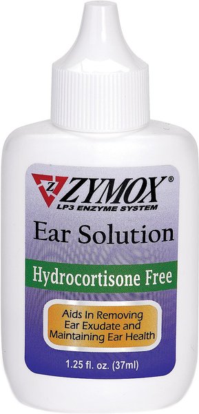 Zymox Otic Ear Solution w/o Hydrocortisone 1.25 oz