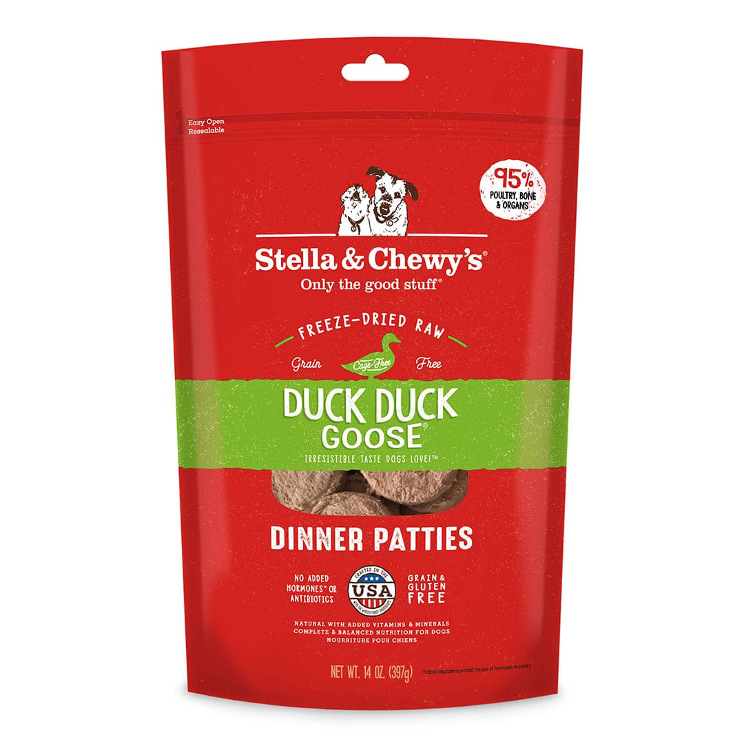 Stella & Chewy's Dog Patties Duck Freeze Dried