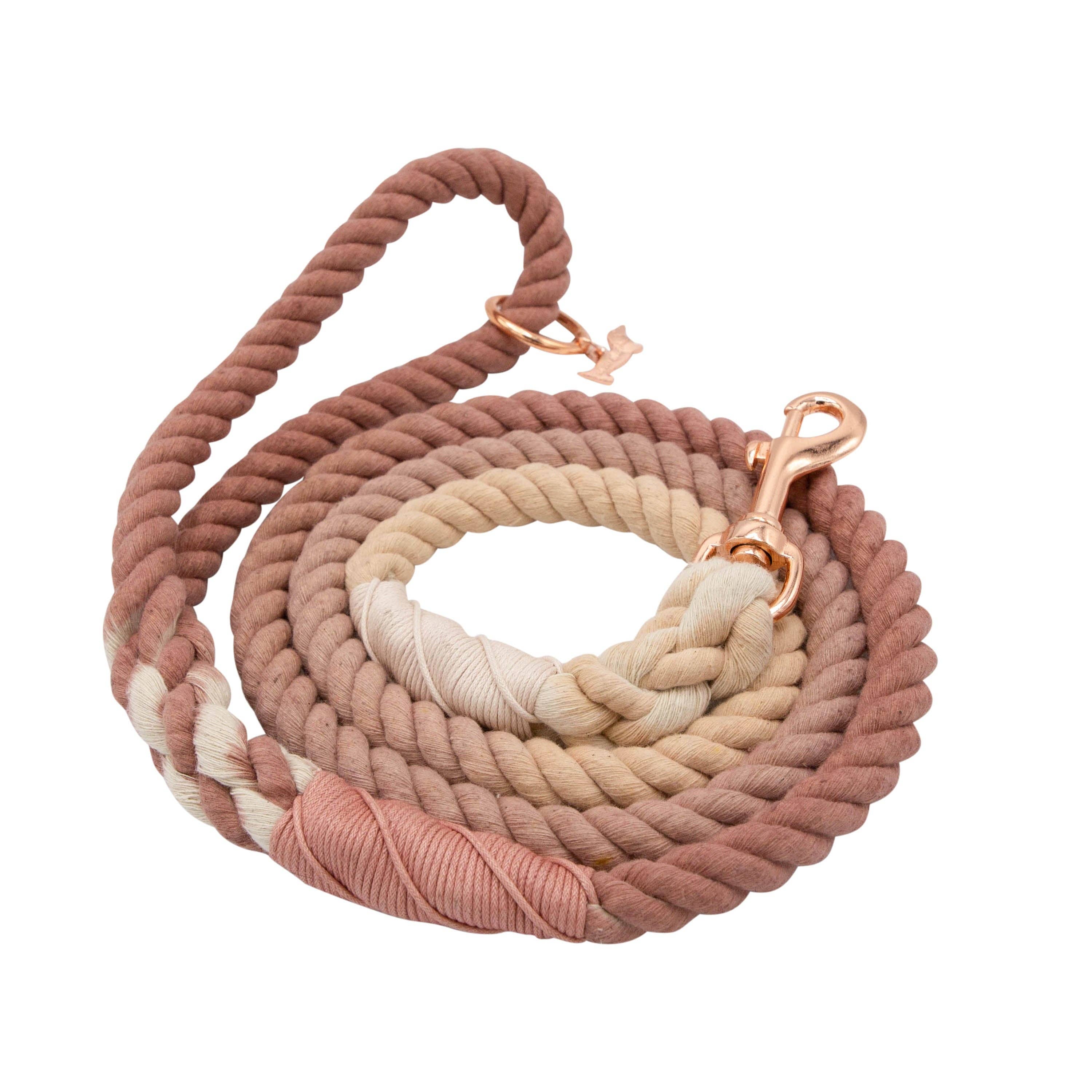 Sassy Woof Dog Rope Leash - Pearly