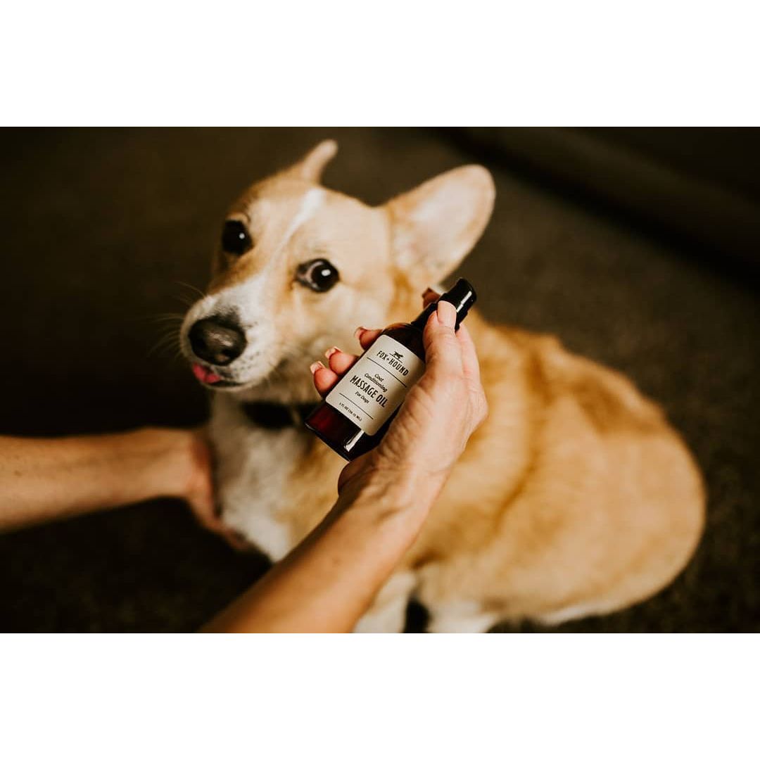 Fox+ Hound Calming Massage Oil For Dogs Essential Oil / Lavender Oil