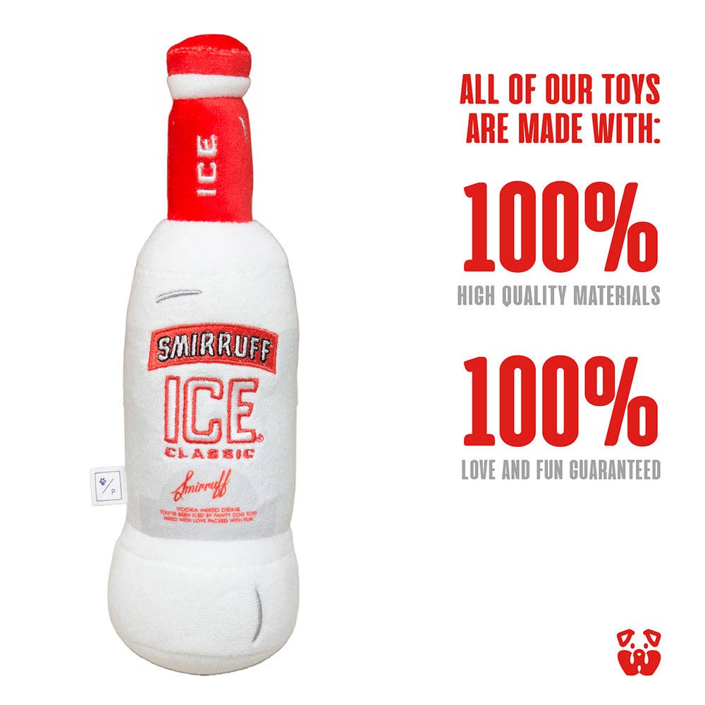 PAWTY Smirruff Ice Alcohol Dog Toy