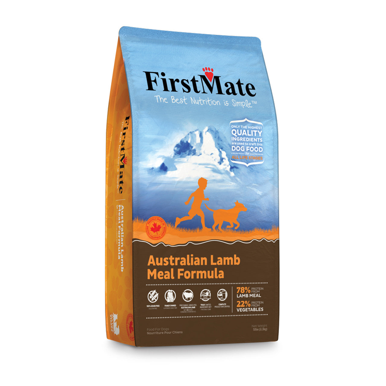 FirstMate Limited Ingredient Australian Lamb Meal Formula 25lbs