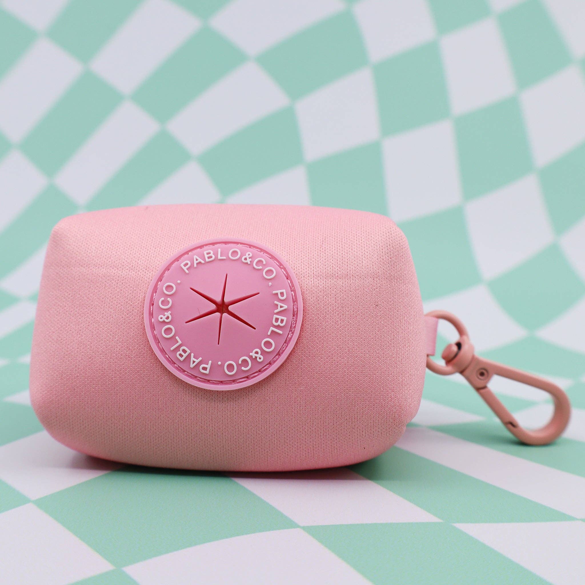 Pablo & Co Bubblegum Poop Bag Holder
