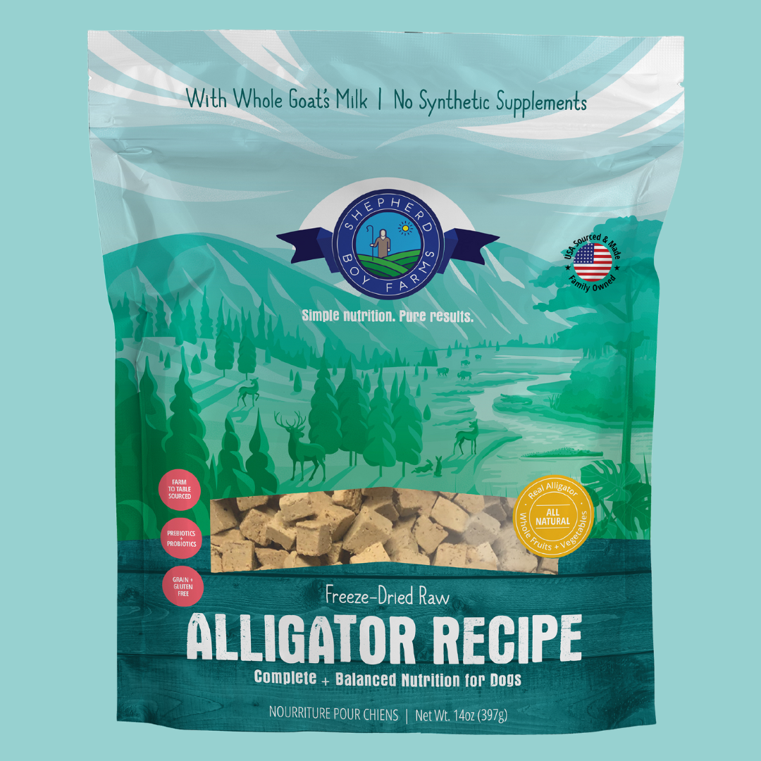 Shepherd Boy Farms Freeze Dried Alligator 14oz