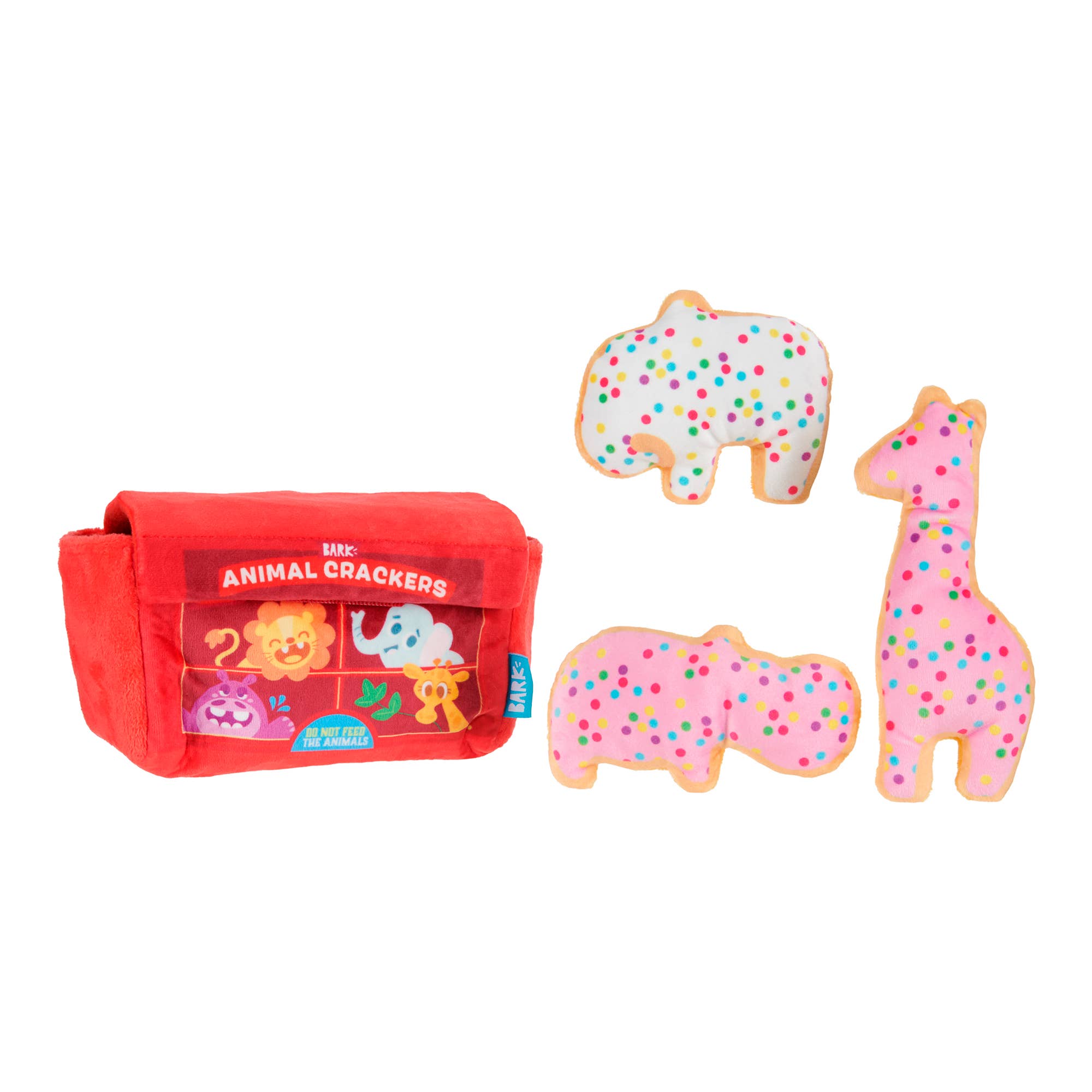 BARK Animal Crackers Toy XS/S