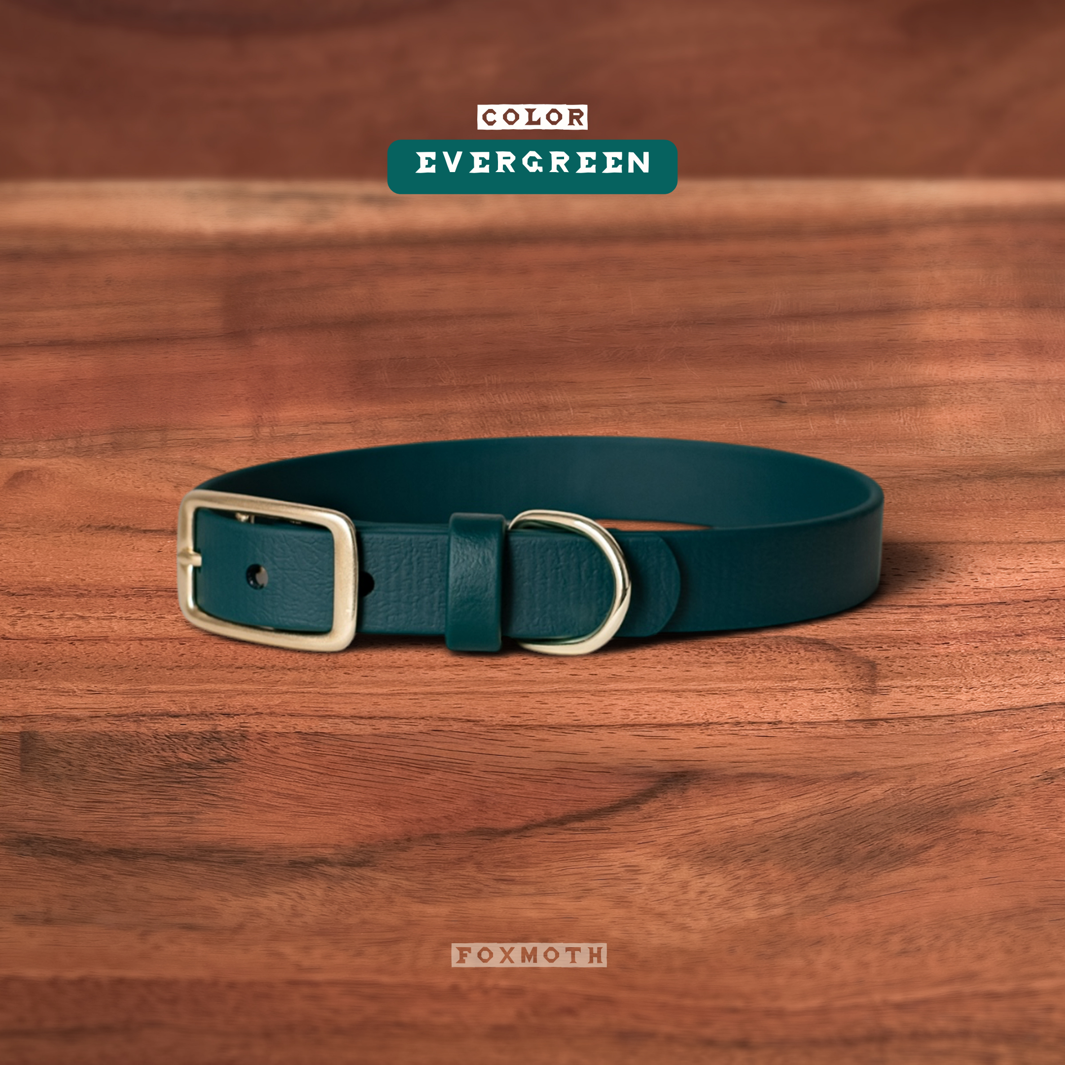 Foxmoth Waterproof Biothane Collar