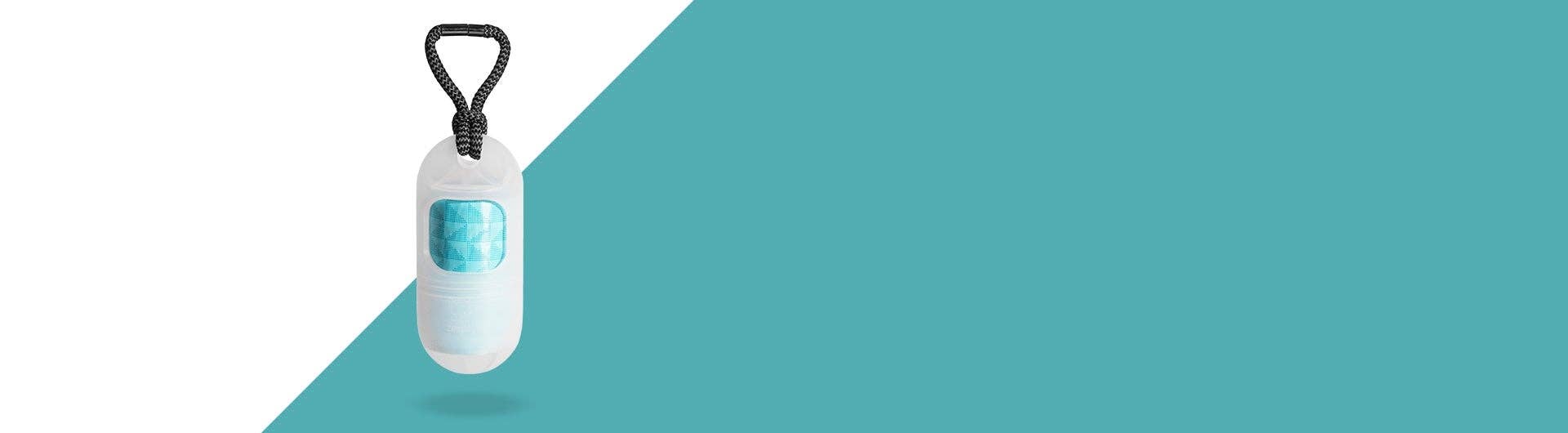 Zee.Dog Poop Bag Dispenser - Transparent