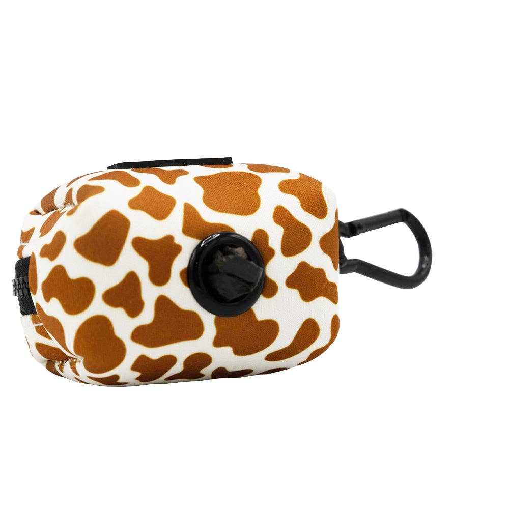 Sassy Woof Waste Bag Holder - Chocolate Milk
