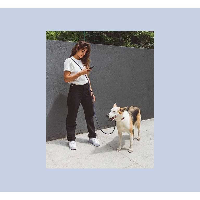 Zee.dog Hands-Free Leash - Deep Blue