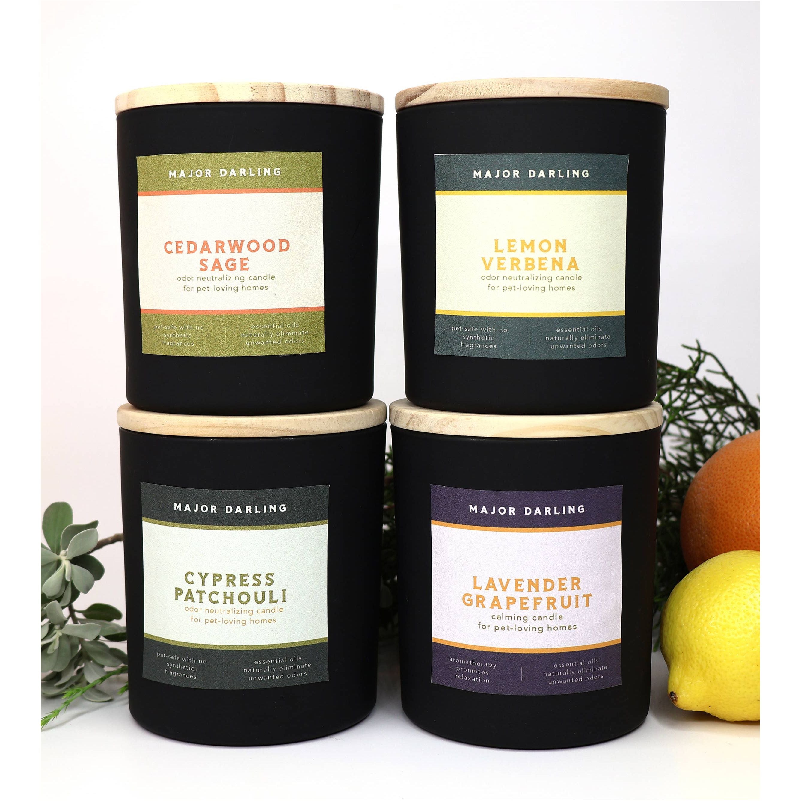 Major Darling Odor Neutralizing Candle