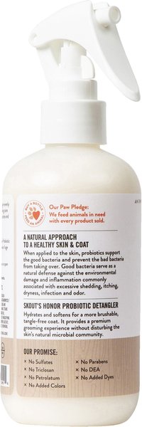 Skout's honor detangler dog of the woods 8oz