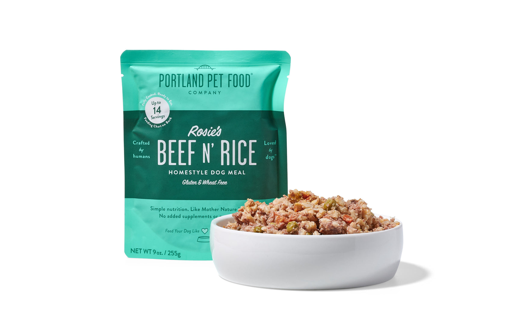 Portland Pet Food Company Rosie's Beef & Rice 9oz