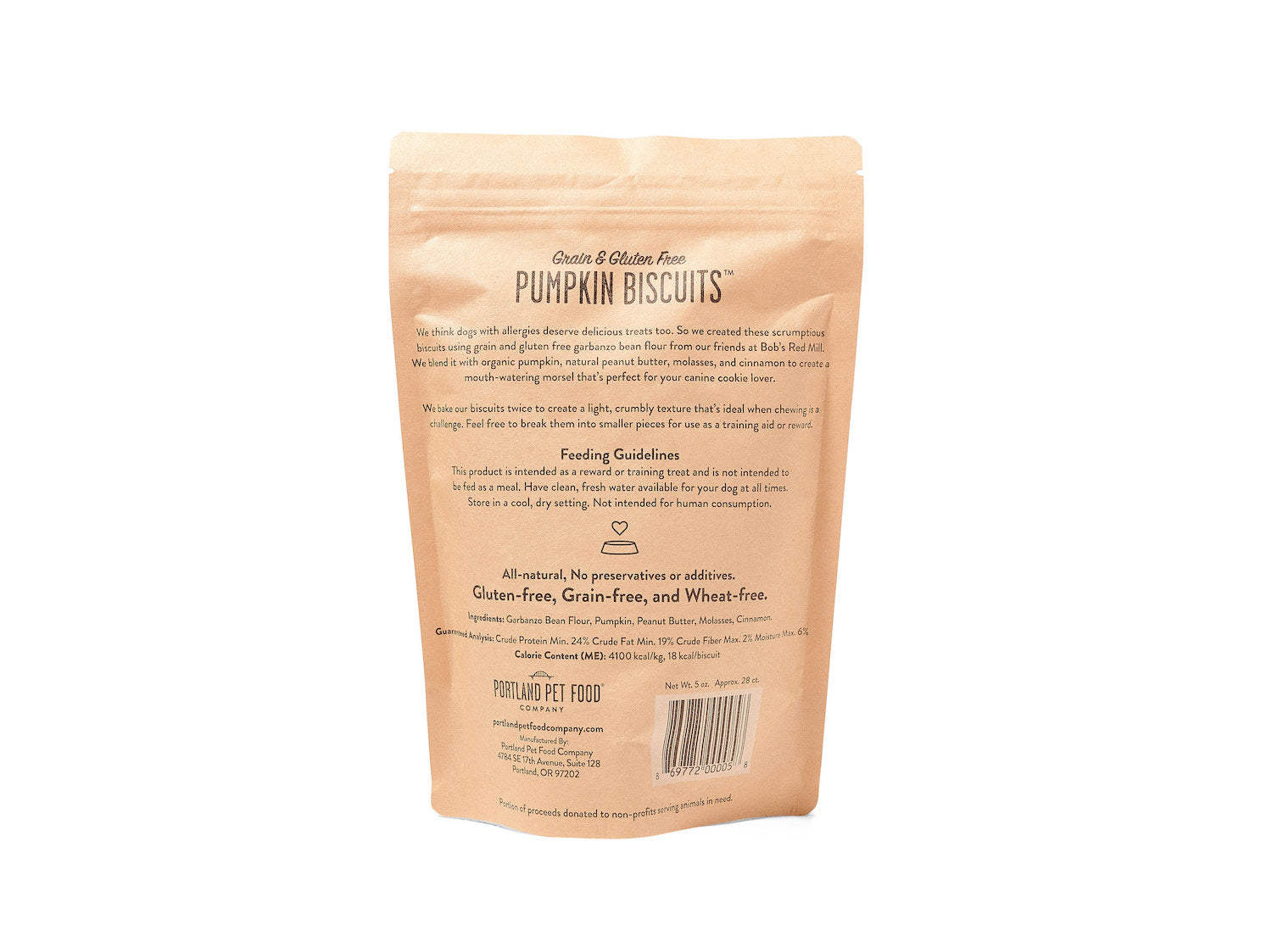 Portland Pet Food Company Pumpkin Biscuits