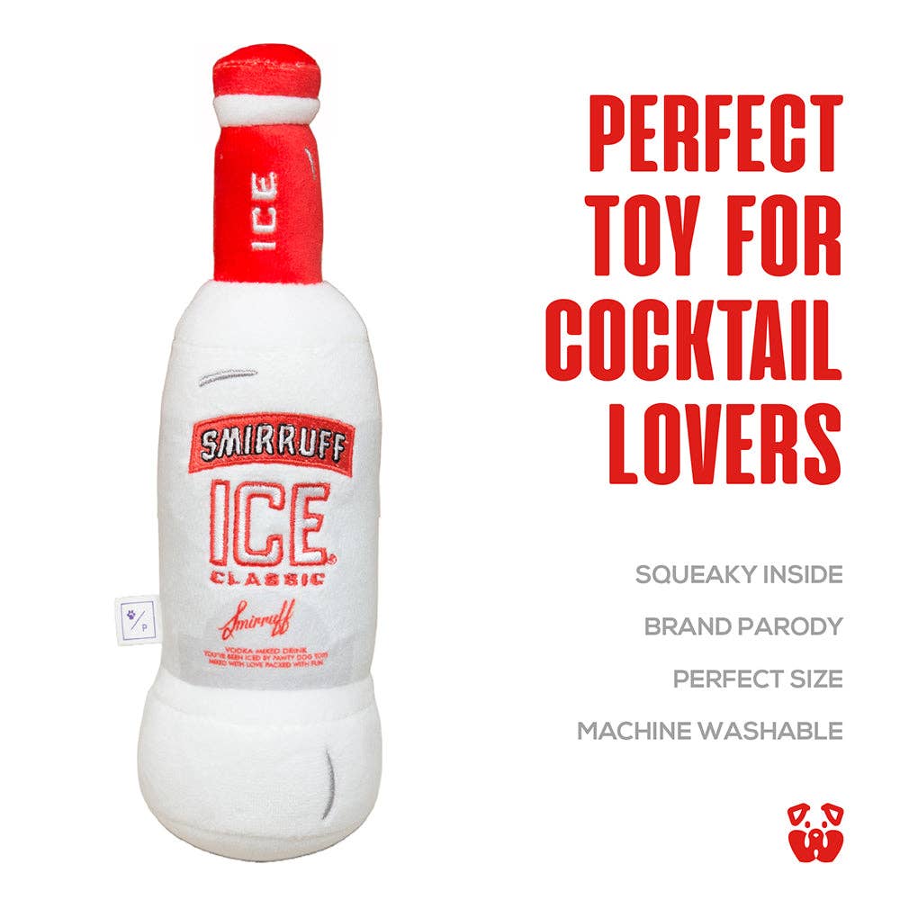 PAWTY Smirruff Ice Alcohol Dog Toy