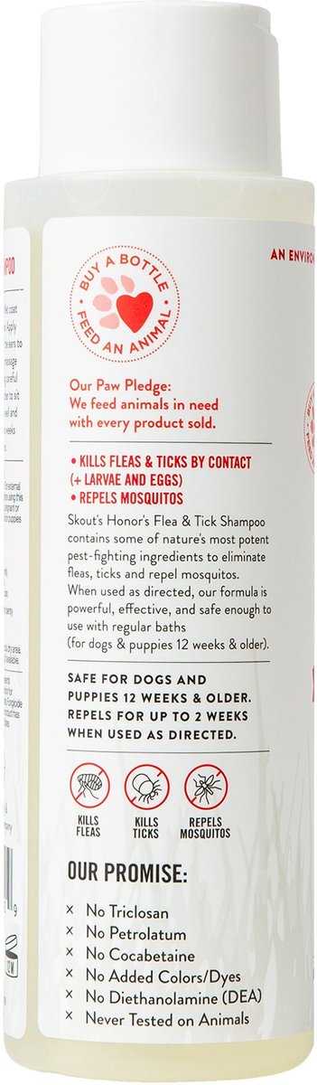Skout’s Honor Flea & Tick Shampoo 16oz