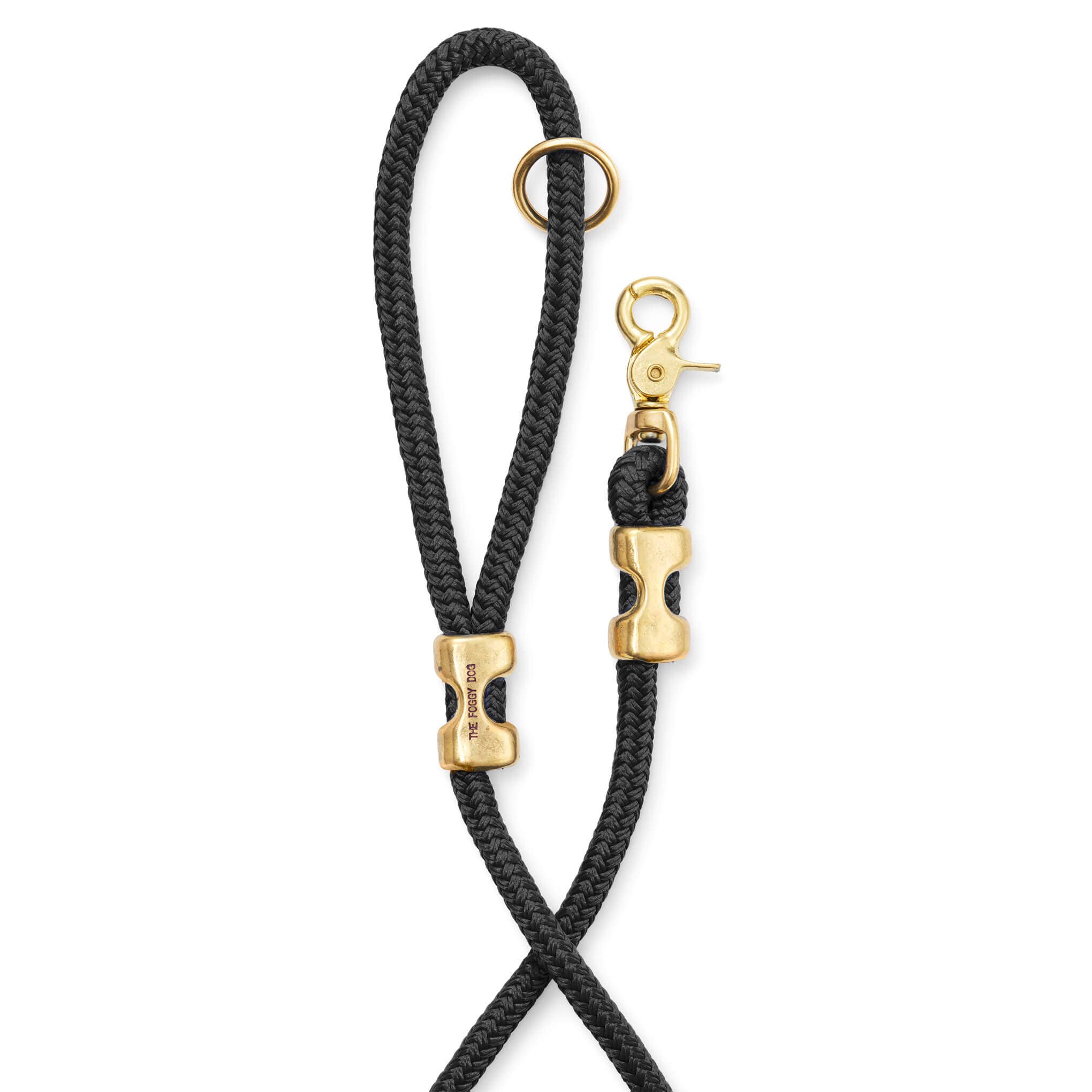 The Foggy Dog Onyx Marine Rope Dog Leash