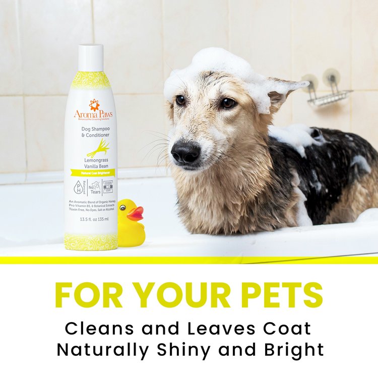 Aroma Paws Lemongrass Vanilla Bean Shampoo & Conditioner
