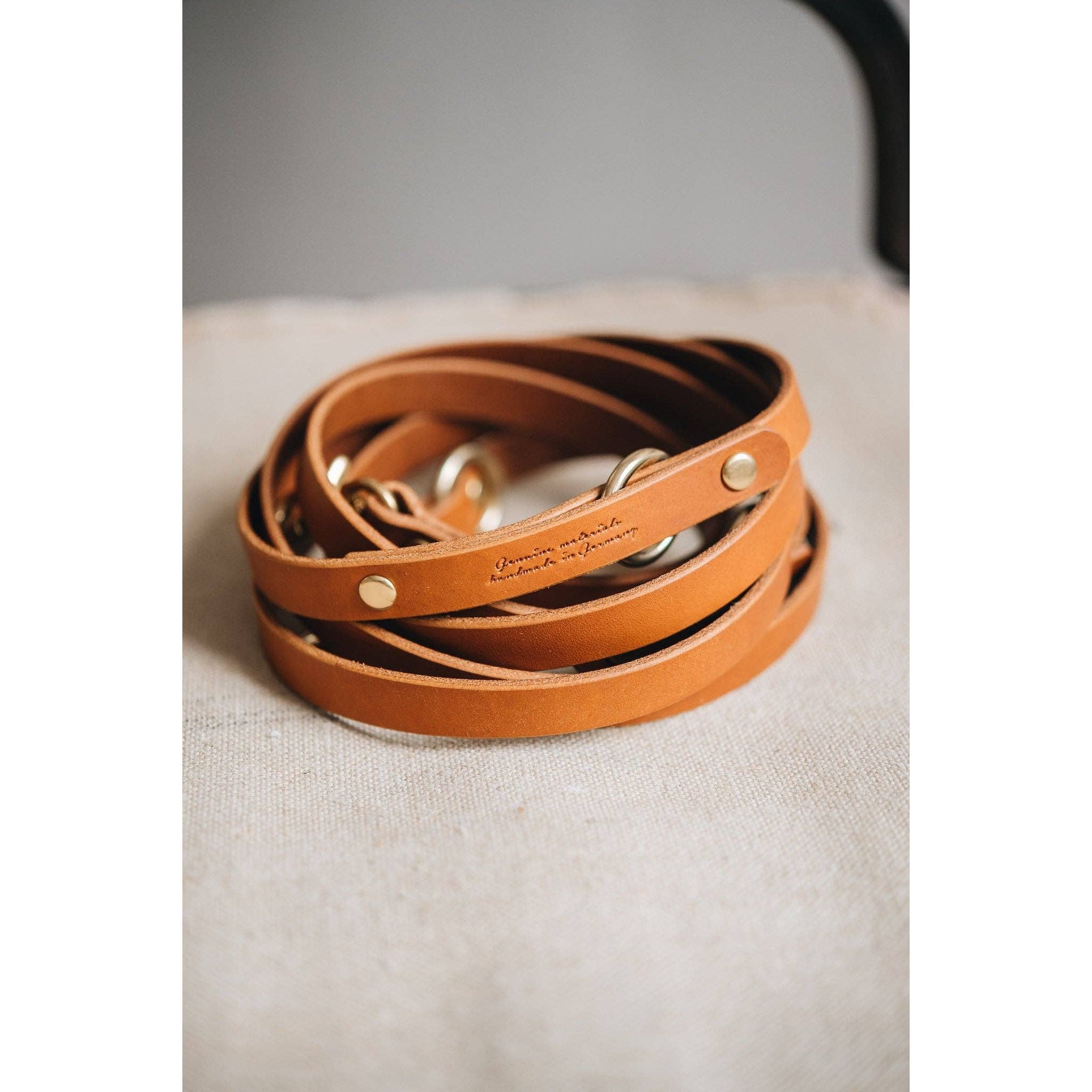 BAND&ROLL LIGHTWEIGHT LASSO LEATHER LEASH