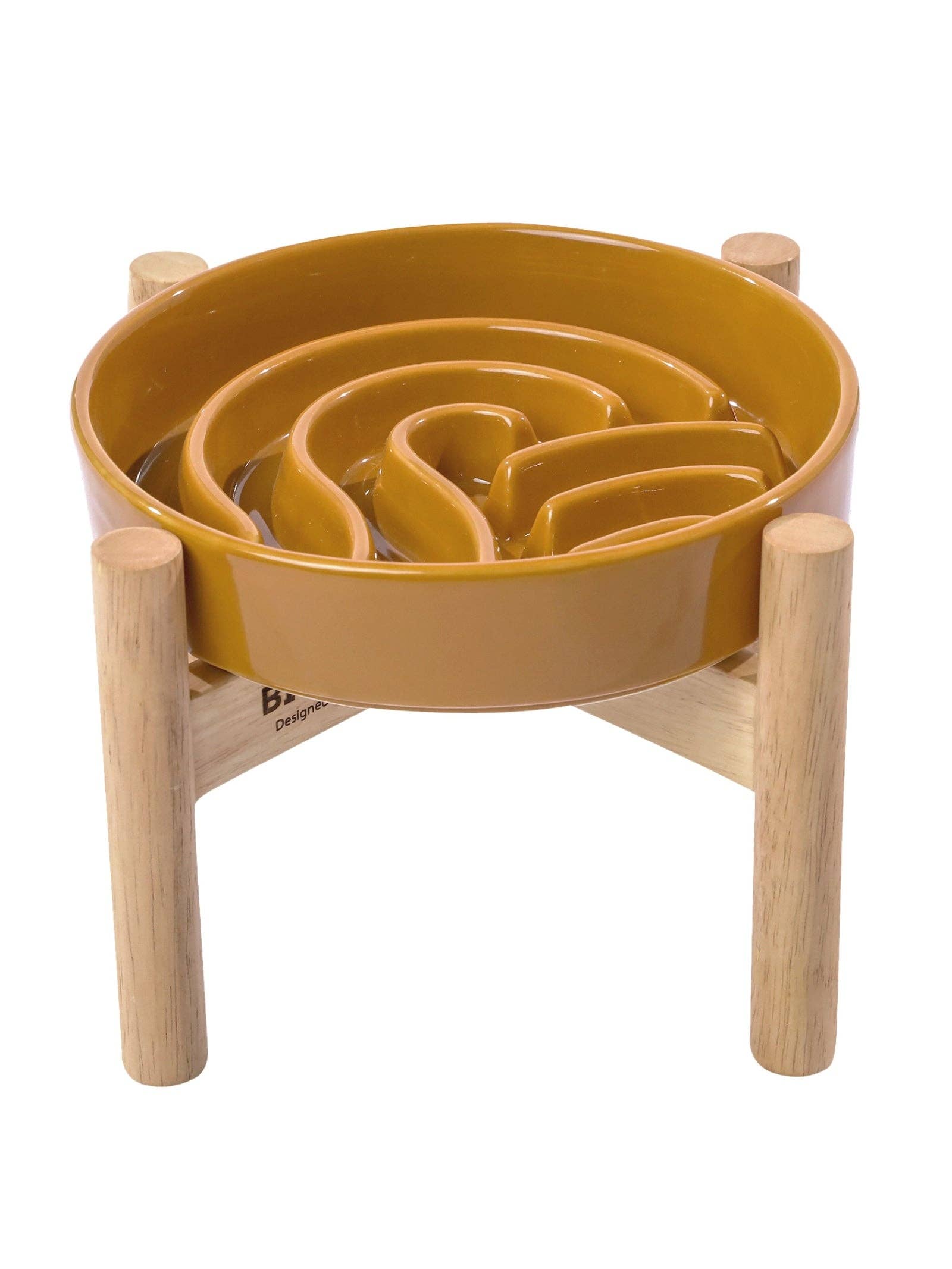Wave Slow Feeder Dog Bowls - Beige