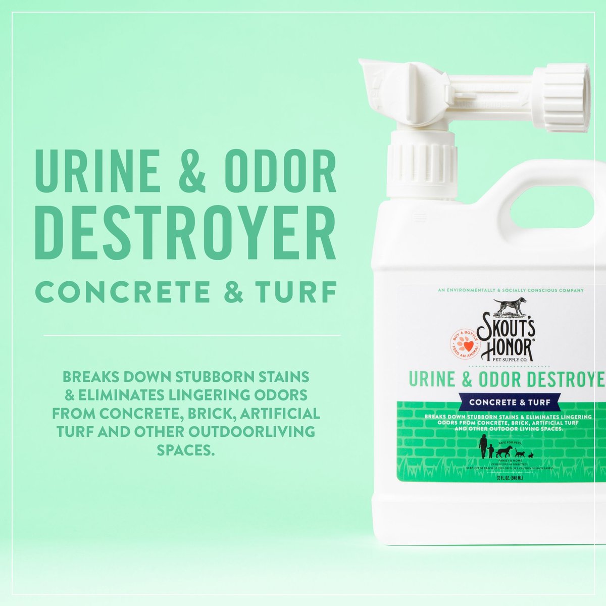 Skout’s honor outdoor urine & odor destroyer 32oz