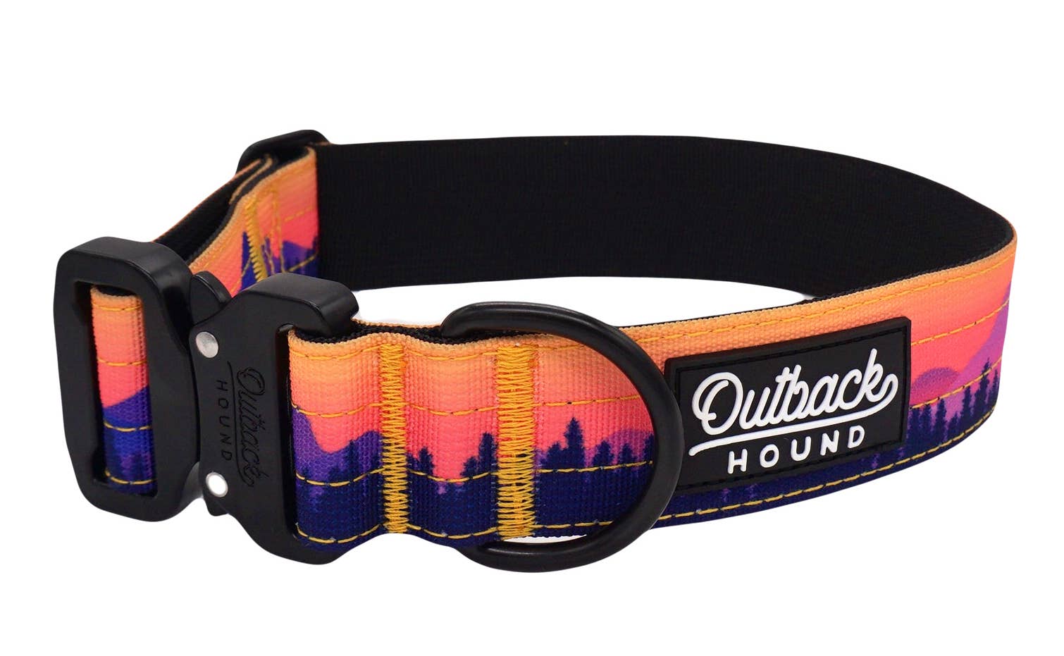 Mountain Sunrise Dog Collar