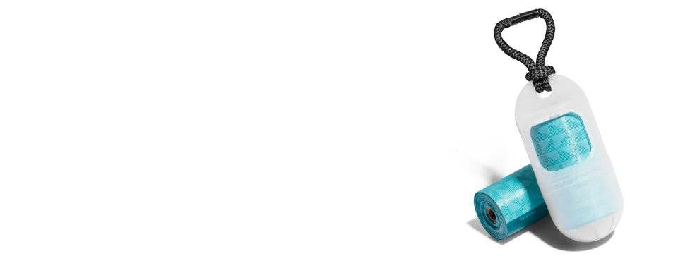 Zee.Dog Poop Bag Dispenser - Transparent