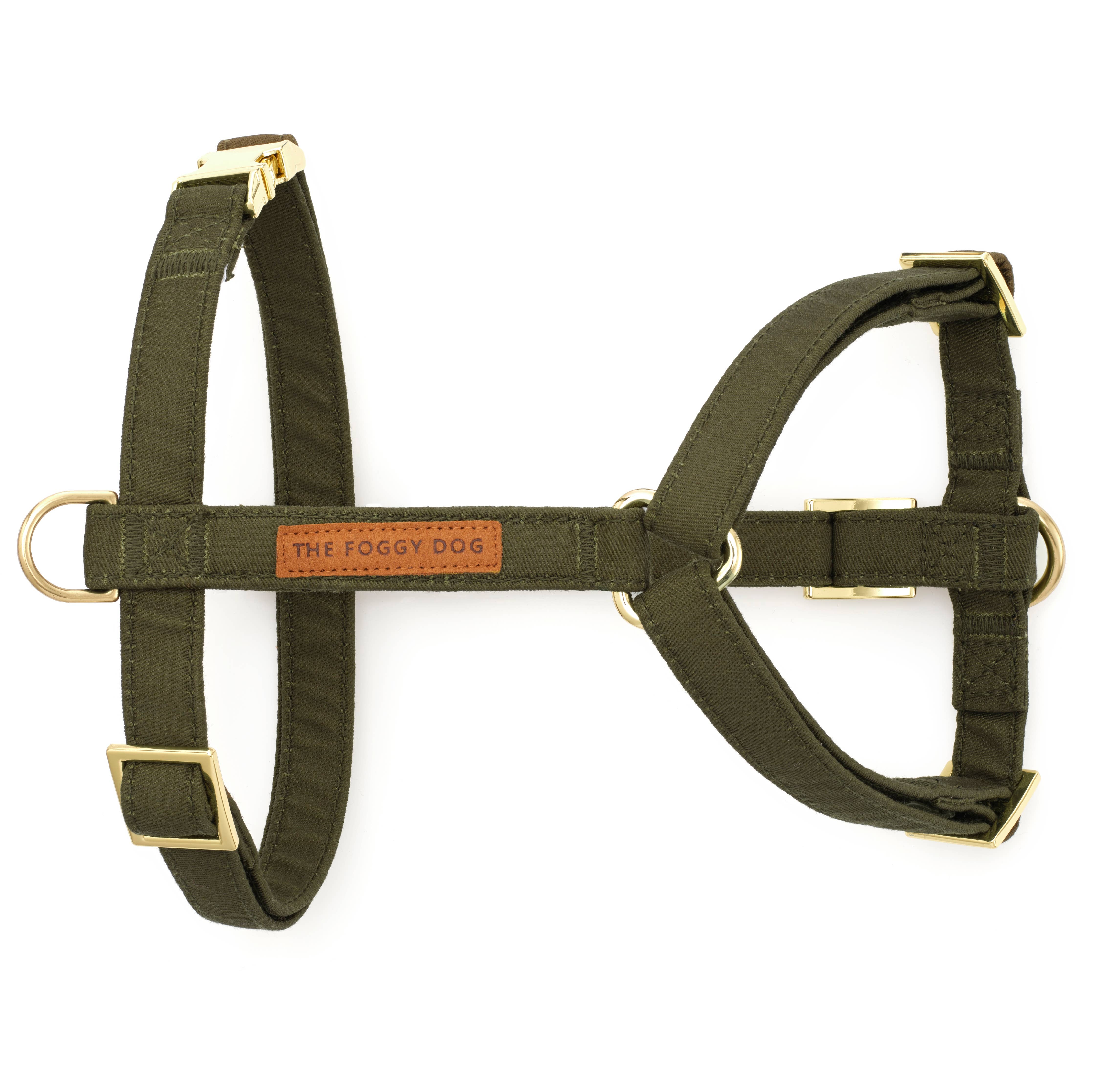 Olive Dog Harness
