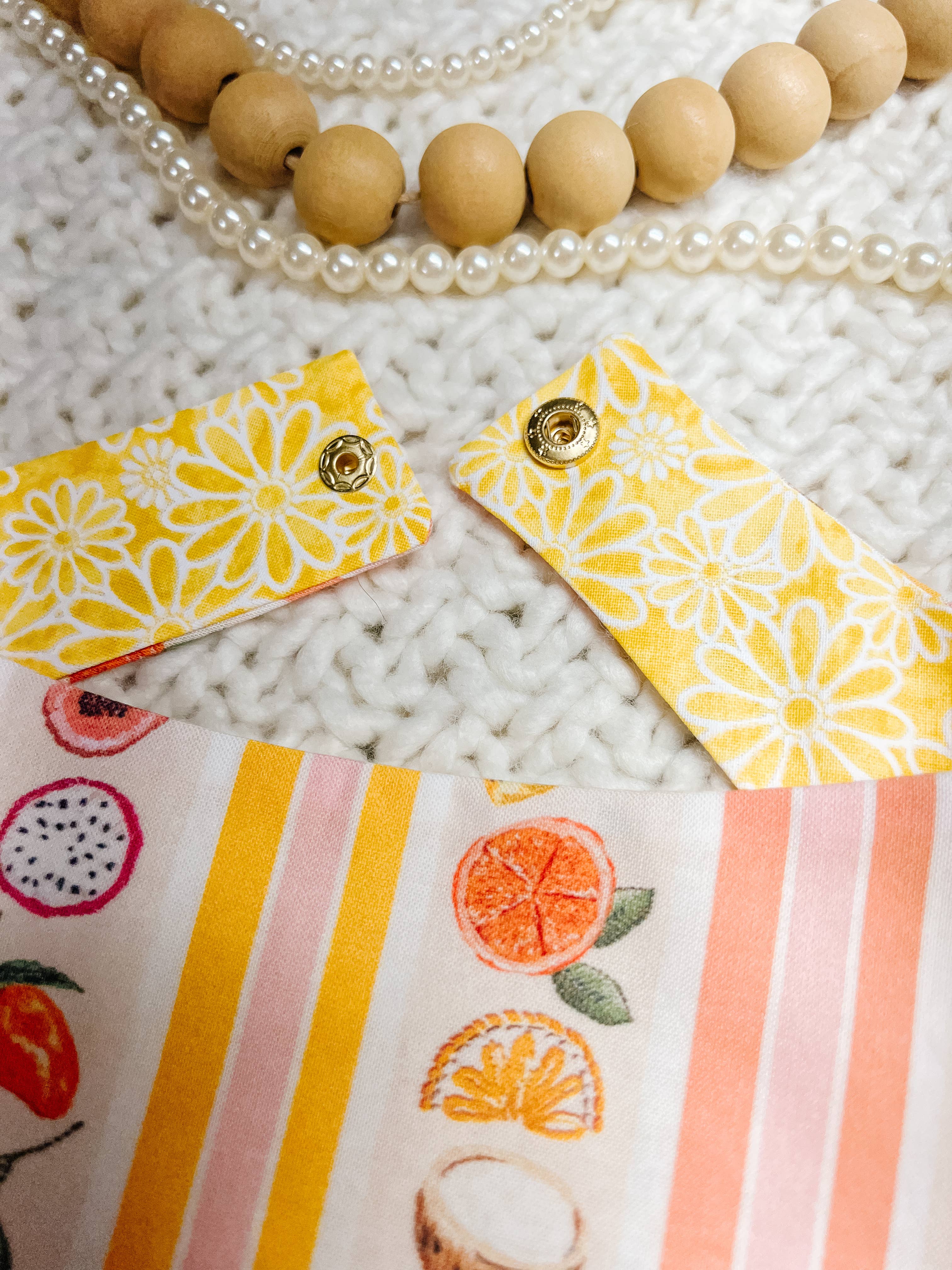 Stella Loo Fruit Snap-On Reversible Bandana