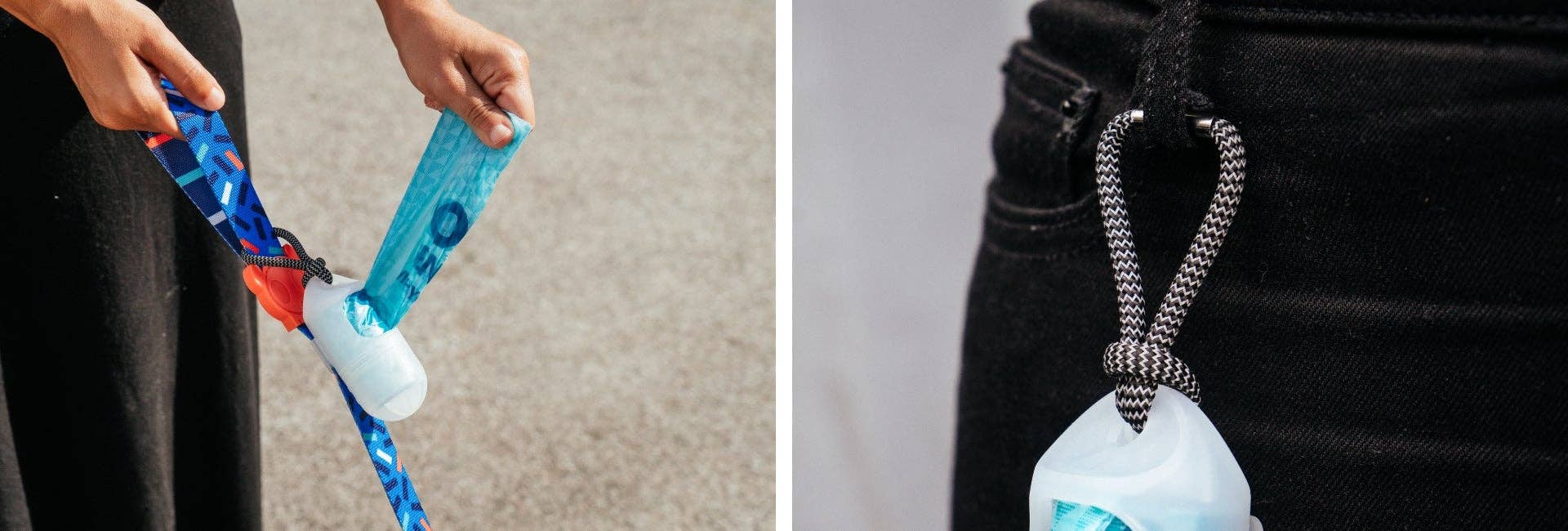 Zee.Dog Poop Bag Dispenser - Transparent