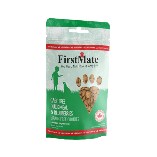 FirstMate Duck with Blueberry Treats 8oz