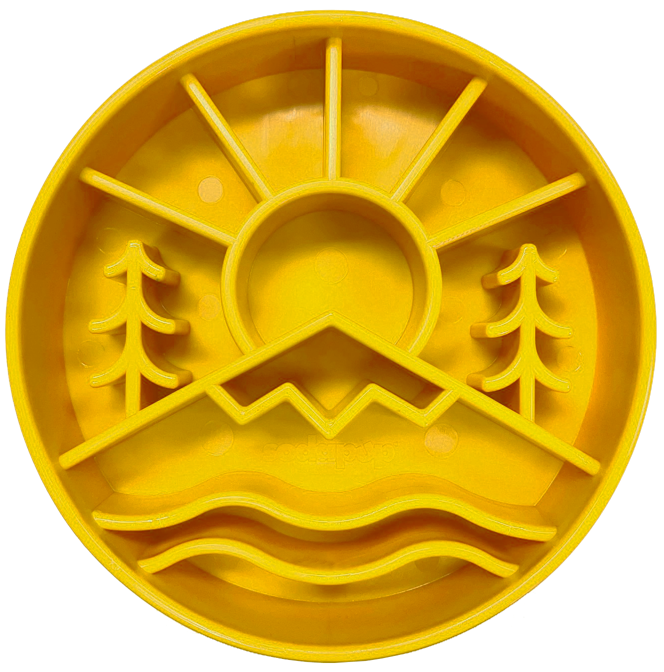 SodaPup Great Outdoors Design eBowl Enrichment Slow Feeder Bowl