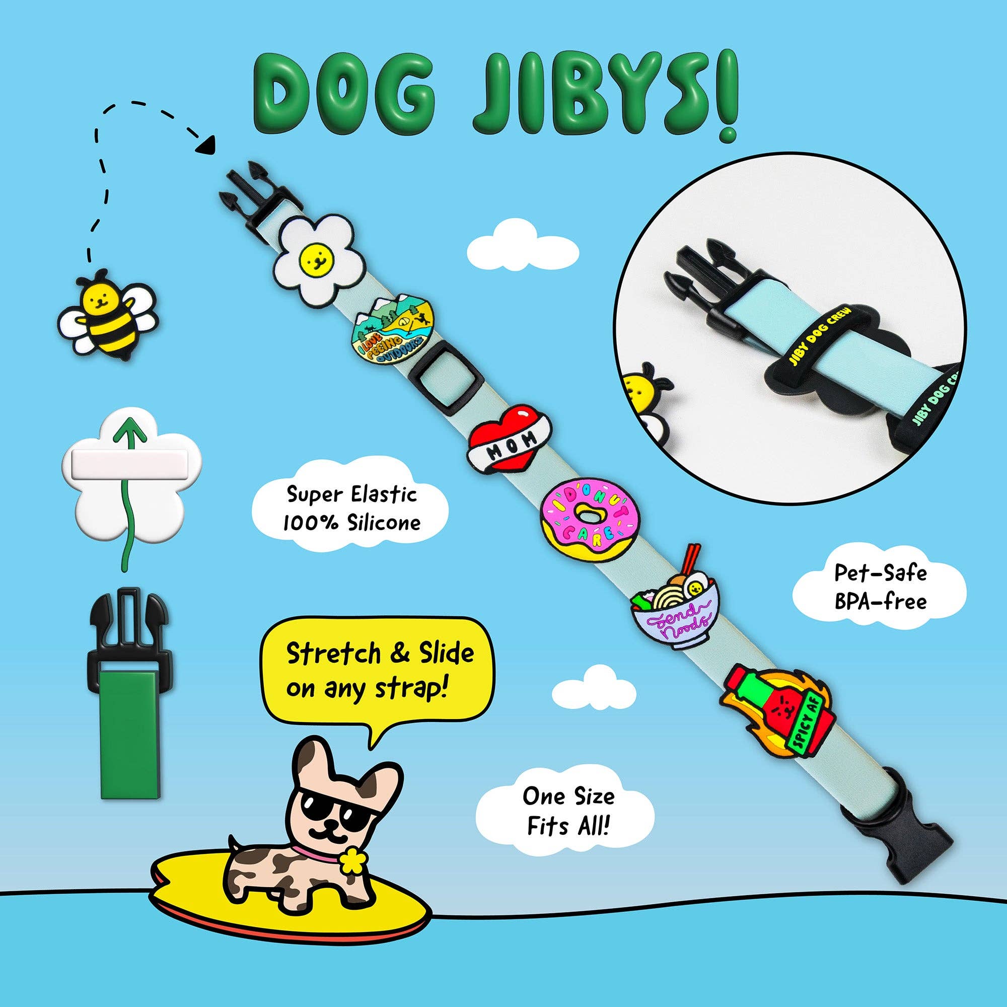 Don't Worry Beer Happy Jiby Dog Charm