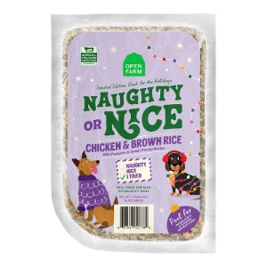 Open Farm Naughty or Nice Chicken & Brown Rice Gently Cooked 16oz