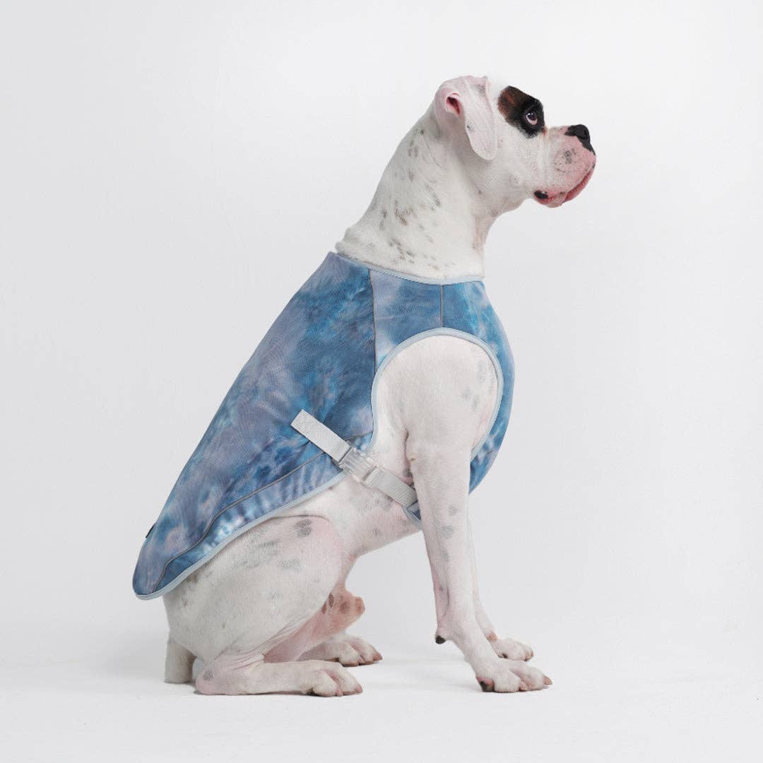 SparkPaws Dog Cooling Vest - Ice Blue