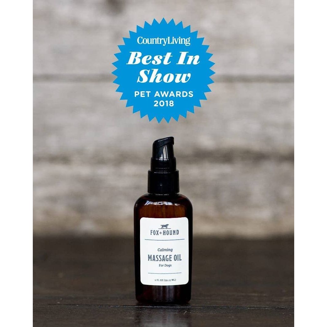 Fox+ Hound Calming Massage Oil For Dogs Essential Oil / Lavender Oil