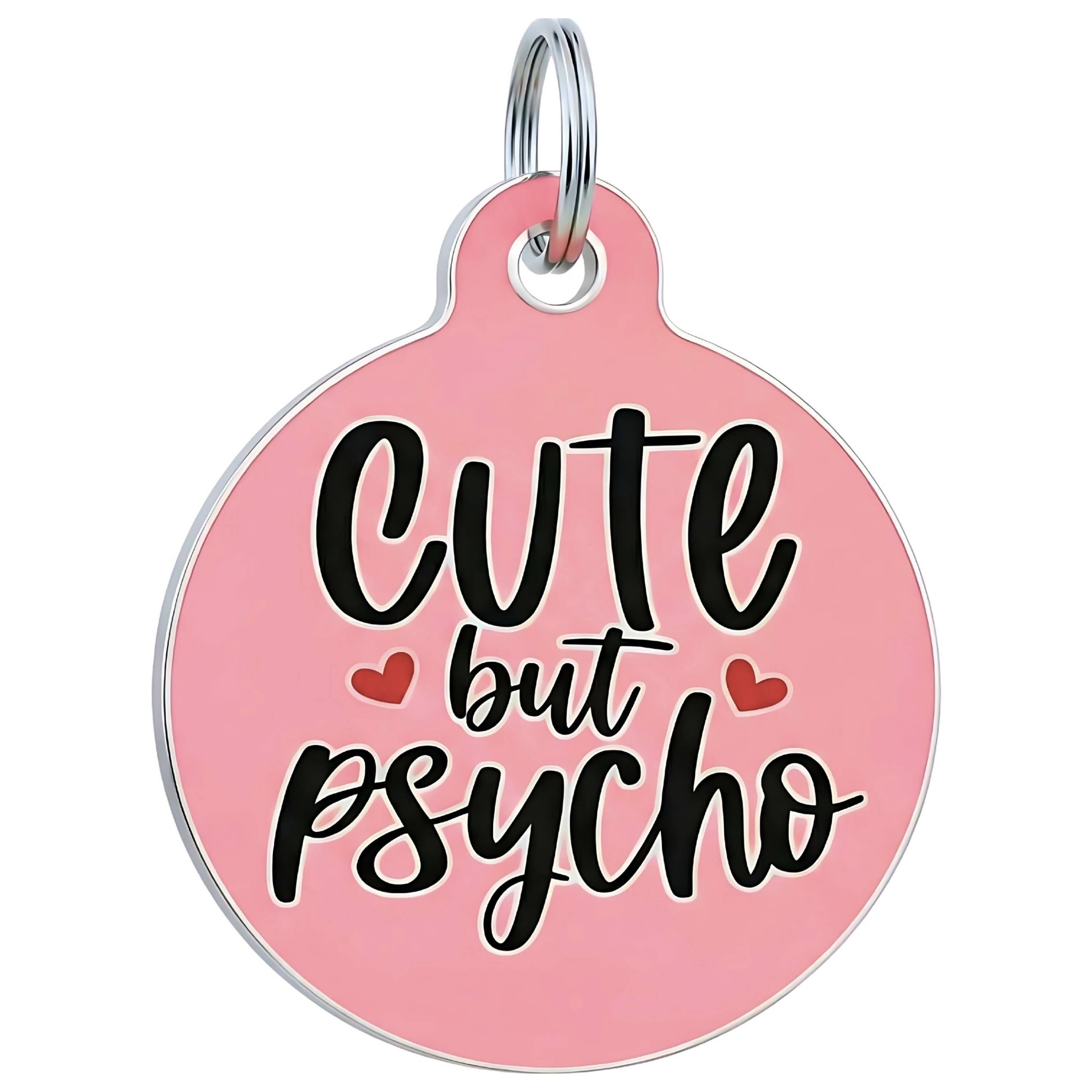 Bad Tags- Cute but Psycho *Pink