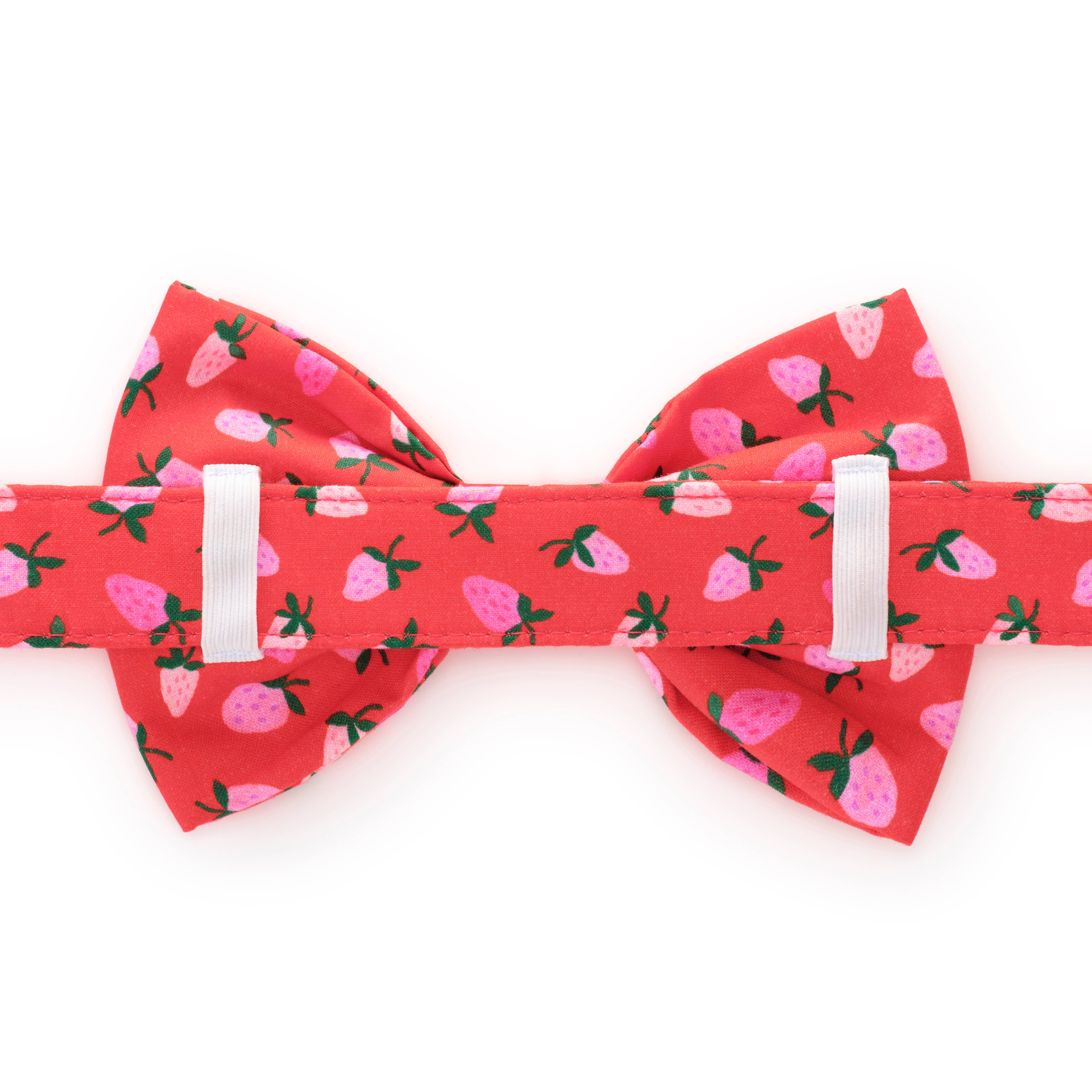 The Foggy Dog Berry Sweet Valentine's Day Dog Bow Tie