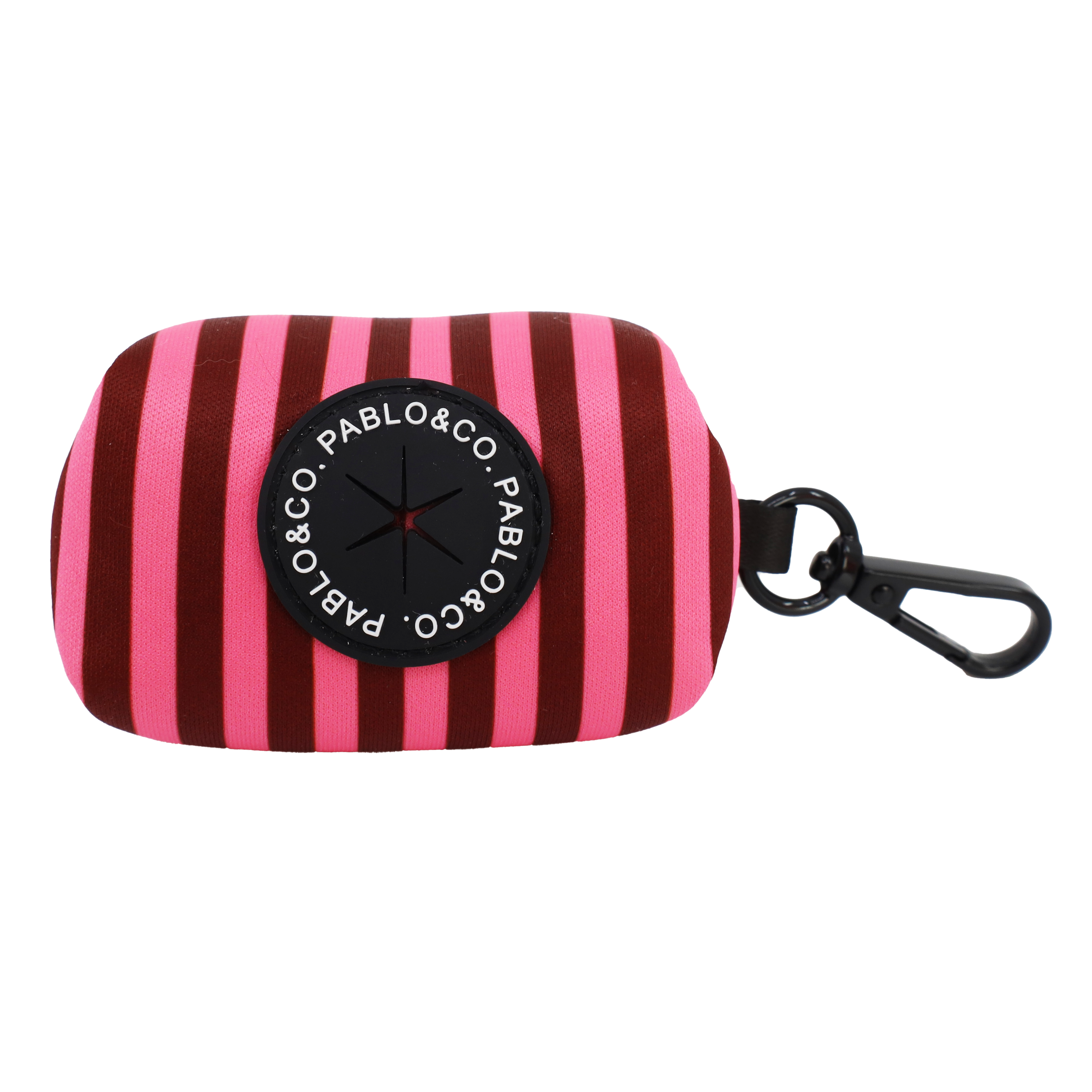 Pablo & Co Poop Bag Holder - Blushing Stripes