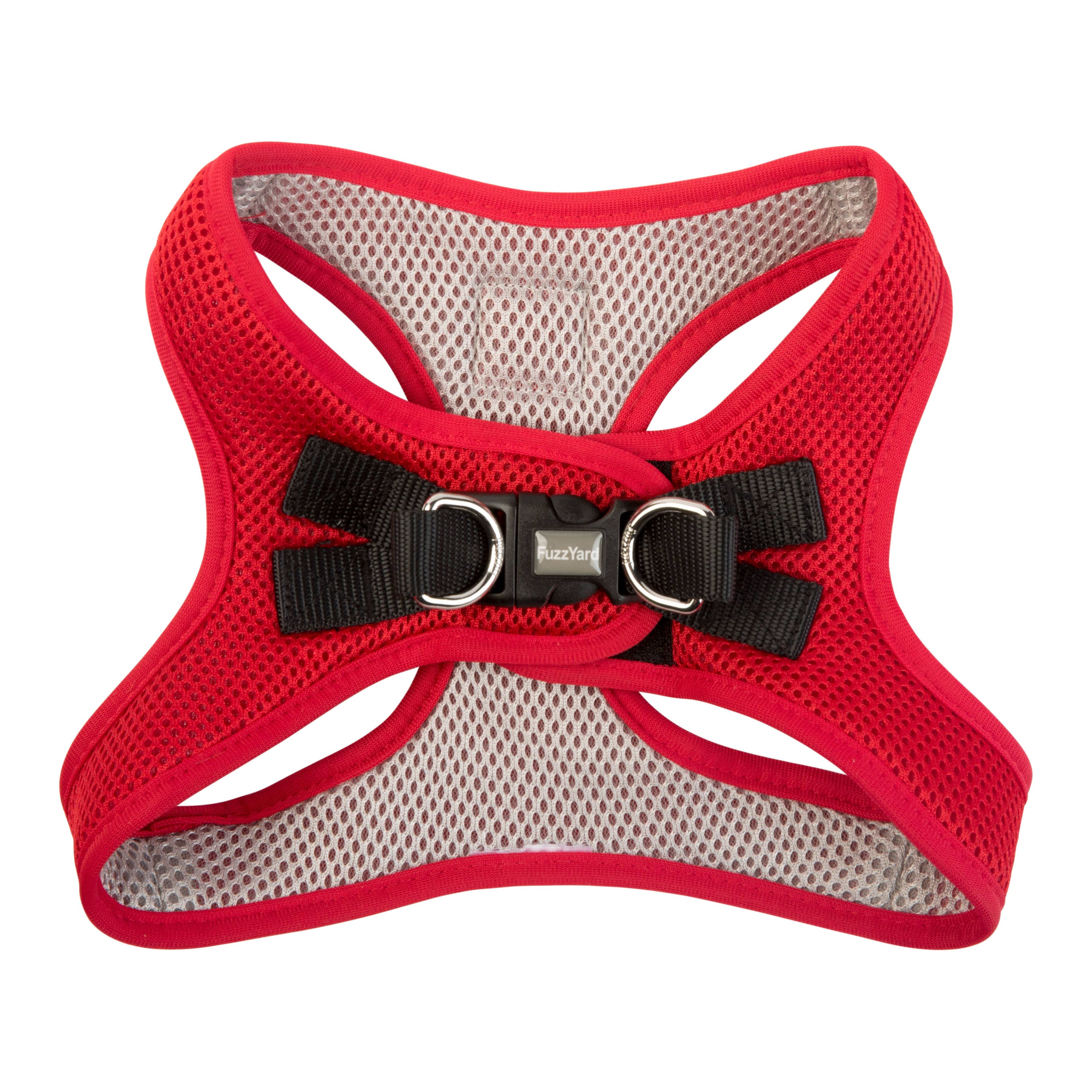 FuzzYard Step In Harness Rebel Red