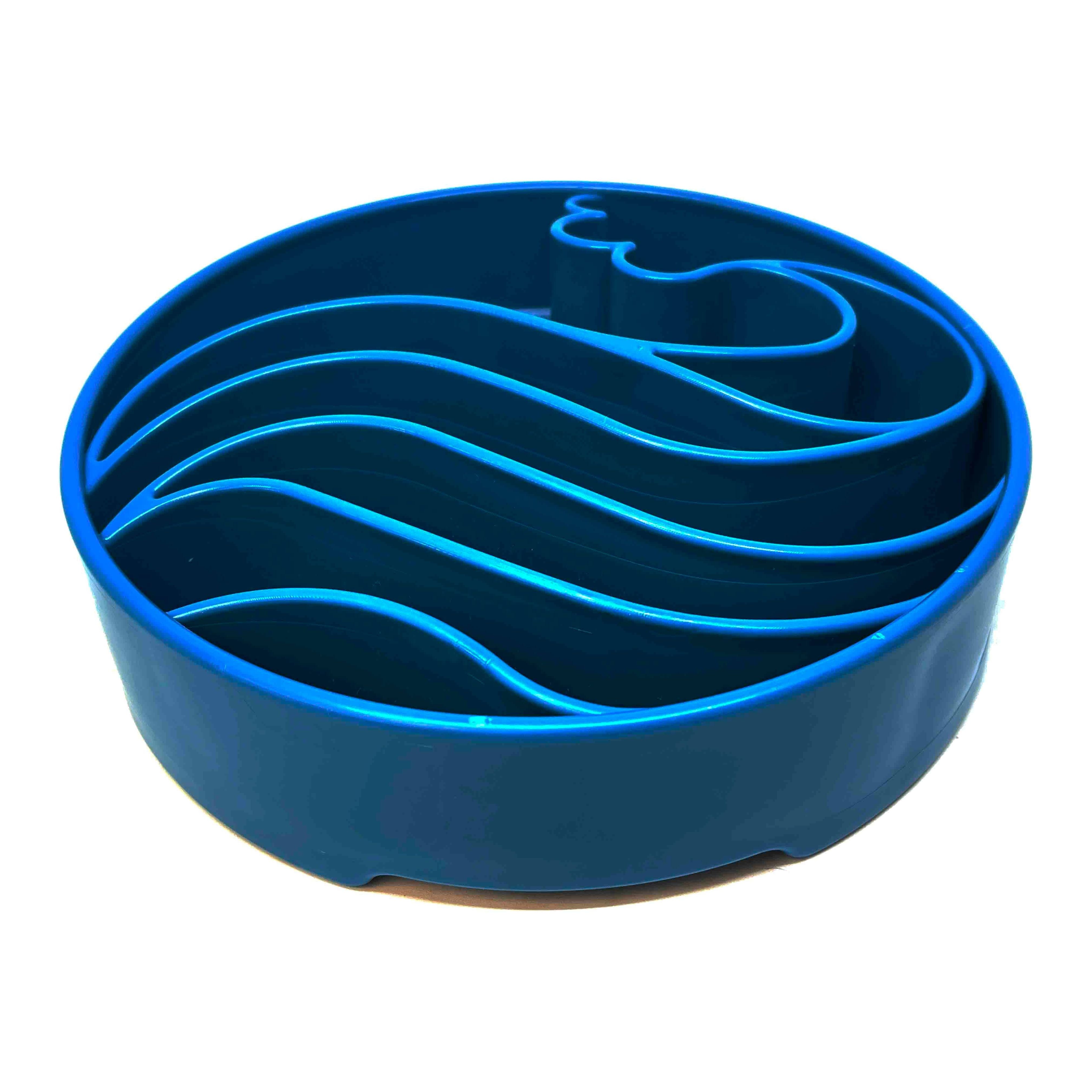 SodaPup Wave Design eBowl Enrichment Slow Feeder Bowl